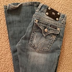 Miss Me Jeans size 27 JW5353B flap pocket